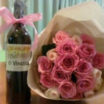 花とワイン