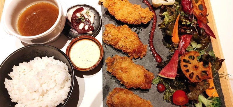 カキフライランチ